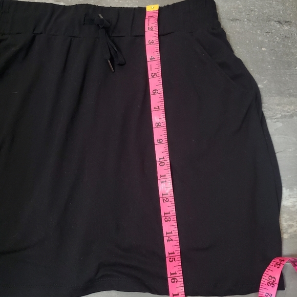 Kyodan Black Women's Skort. Built In Shorts. Size L. Stretchy. Sporty. - Picture 7 of 10